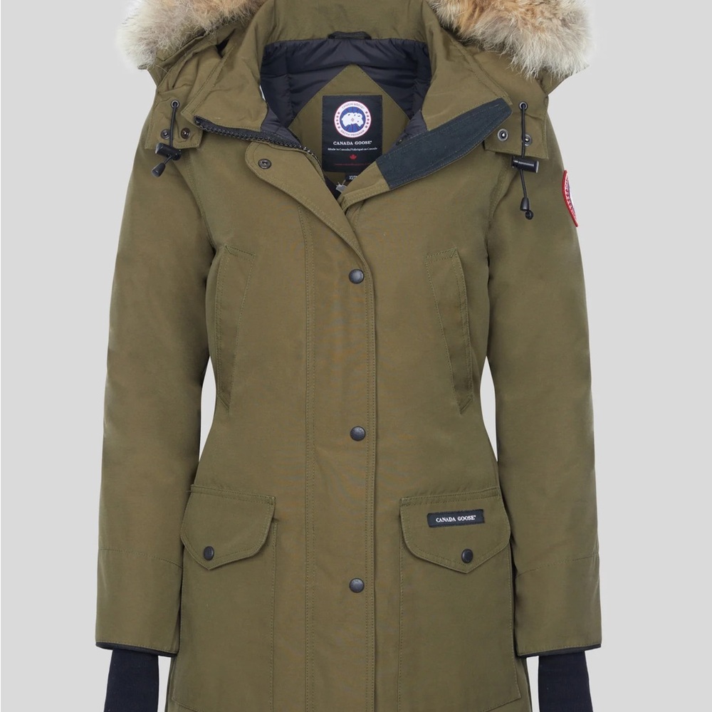 NEW Canada Goose Trillium Women's Parka - Military Green - XS - retail: $1,775